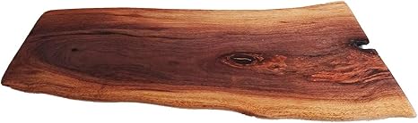 Amazon Co Jp 花台 木製 アメリカンウォールナット 94 15mm厚 400mm長 184mm幅 1枚板 床の間 玄関 飾り台 1点物 ホーム キッチン