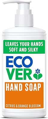 Ecover Hand Wash Gentle Clean 250ml Fresh Citrus Orange Blossom view 1
