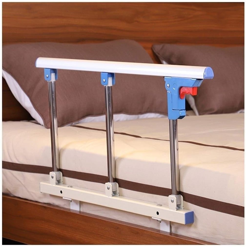 WCX Folding Elderly Side Guard AntiFall Bed Guardrail Aluminum Alloy