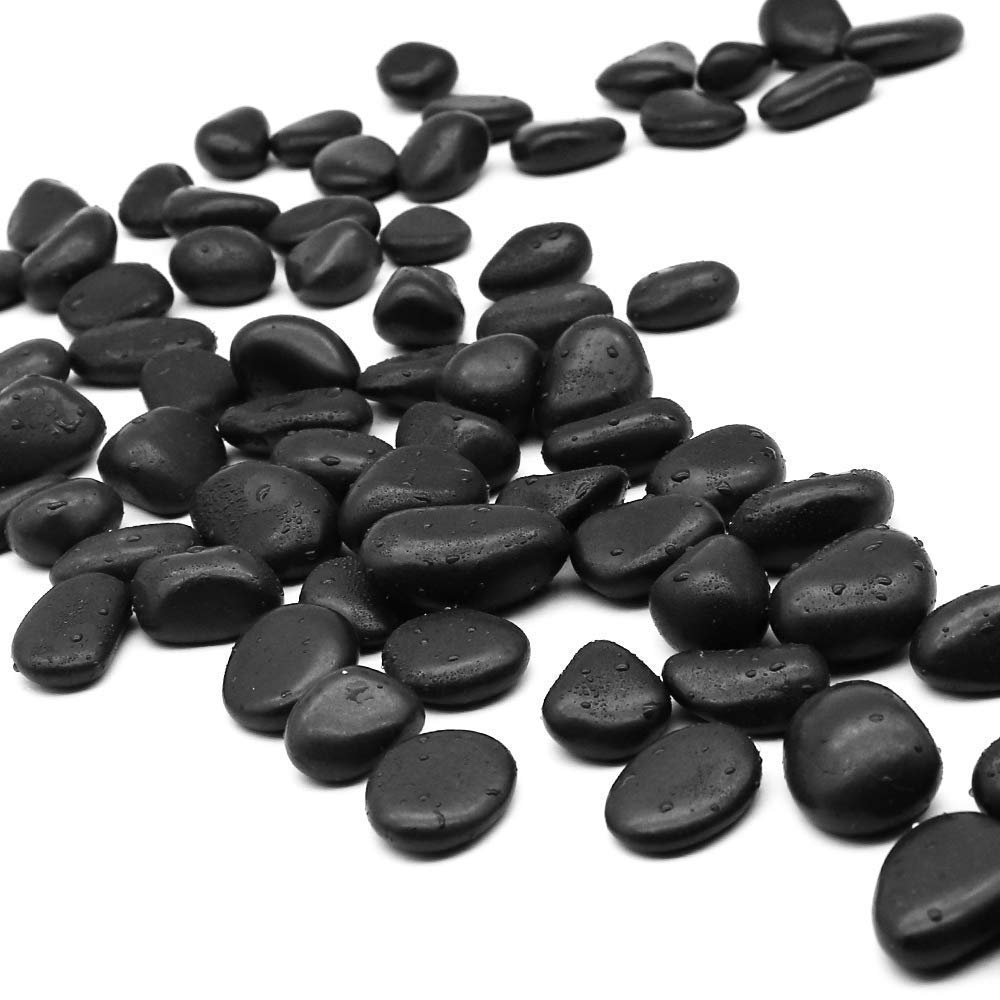 Ruiuzioong Decorative Stones River Pebbles Gravel for Flowerpot, Landscaping,Vase Fillers and Garden Decoration