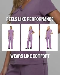 Natural Uniforms Women's Cool Stretch V-Neck Top