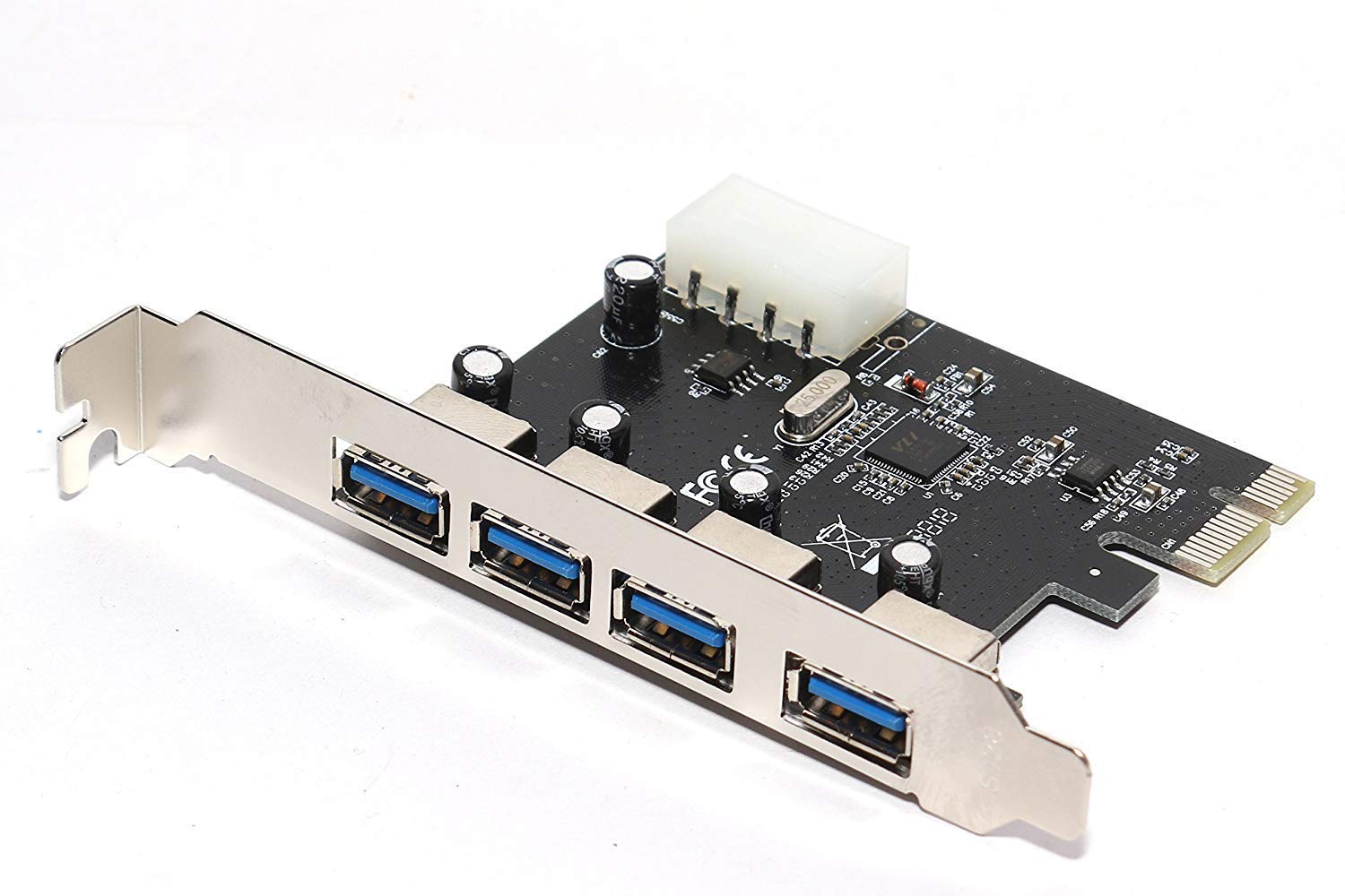 Infizone Pci Express Card 4 Port Usb 3 0 With 5v 4 Pin Power Connector Speed Upto 5 Gbps Pcie To 4 Port Usb 3 0 Buy Online In Antigua And Barbuda At Antigua Desertcart Com Productid