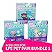 Littlest Pet Shop Parent-and-Baby Pet Pairs Collection Toy, 6-Figure Multipack, Ages 4 and up