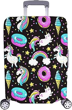 unicorn suitcase amazon