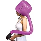 Deluxe Softhood Bonnet Hair Dryer Attachment - Pink