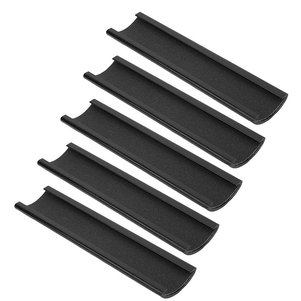 Alomejor Snooker Pool Cue Tip Sander File Shaper with Sand Paper Set of 5 for Cue Tip Repairing Accessory