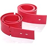 Floor Scrubber Rubber Squeegee Blade Kit (2pcs) for elife Model 300X (Squeegee 33" for 300X(MX3Z))