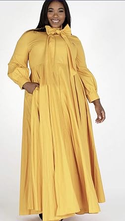 mustard dress amazon