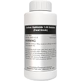 Sodium Hydroxide 1.0n Solution Food Grade, Wine Chemical 1000mL (32 Fl Oz)