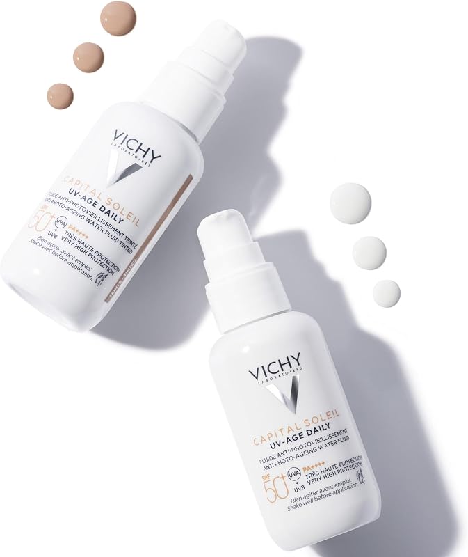 Capital Soleil Fluide Teinté SPF50+ Anti-Âge Peptides Niacinamide 40ml