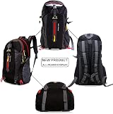 Besrina 40L Lightweight Hiking Backpack Multi-Function Water-Resistant Rucksack view 4