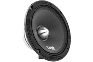 DS18 PRO-NEO6 Loudspeaker - 6.5", Midrange with Bullet, Heavy Duty Aluminum Basket, 500W Max, 250W RMS, 4 Ohms, Neodymium Magnet - The Most Elegant Neodymium Full Range Loudspeakers Available