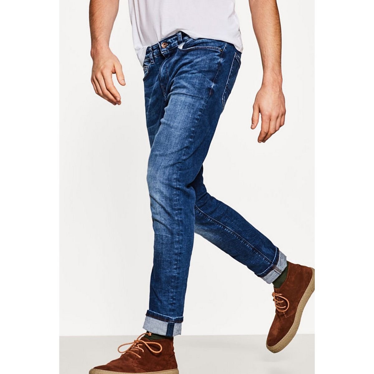 ESPRIT Herren Jeans - Lässige Denim Hose Mit Modellnummer 103EE2B342