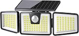 AIXPI 156LED Solar Security Light Outdoor Motion Sensor 270° IP65