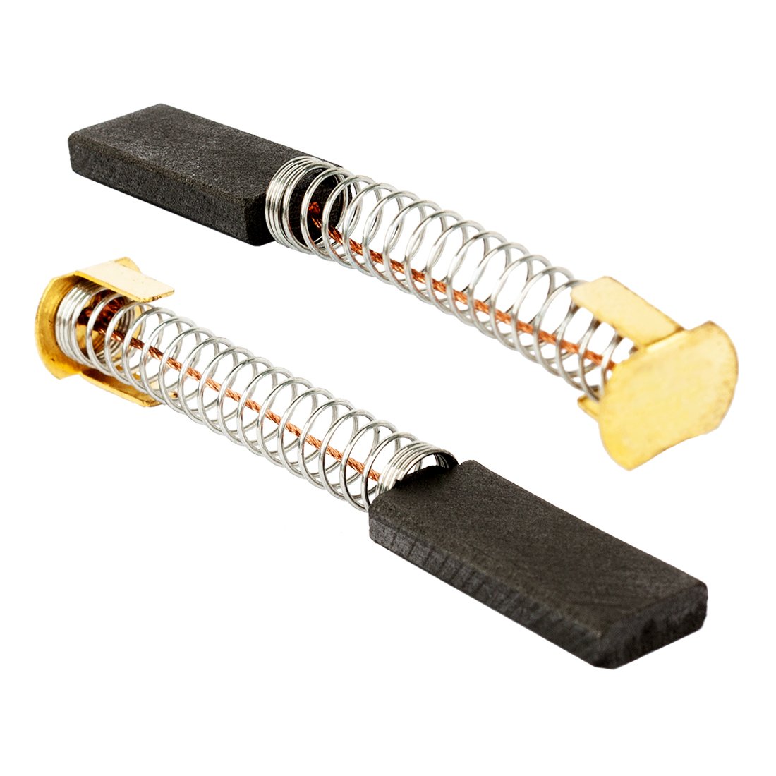 Sourcingmap 21mm x 9mm x 3.58mm Carbon Brushes for Electrical Motors Replacement Set of 2