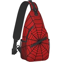 Unisex Crossbody Sling Backpack - Waterproof Chest Bag For Travel, Hiking & Daily Use, Rainbow Mermaid Print - View #10