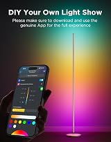 Govee RGBIC Floor Lamp Gold LED Corner Lamp Alexa Matter 16M Colors 85 Modes view 5