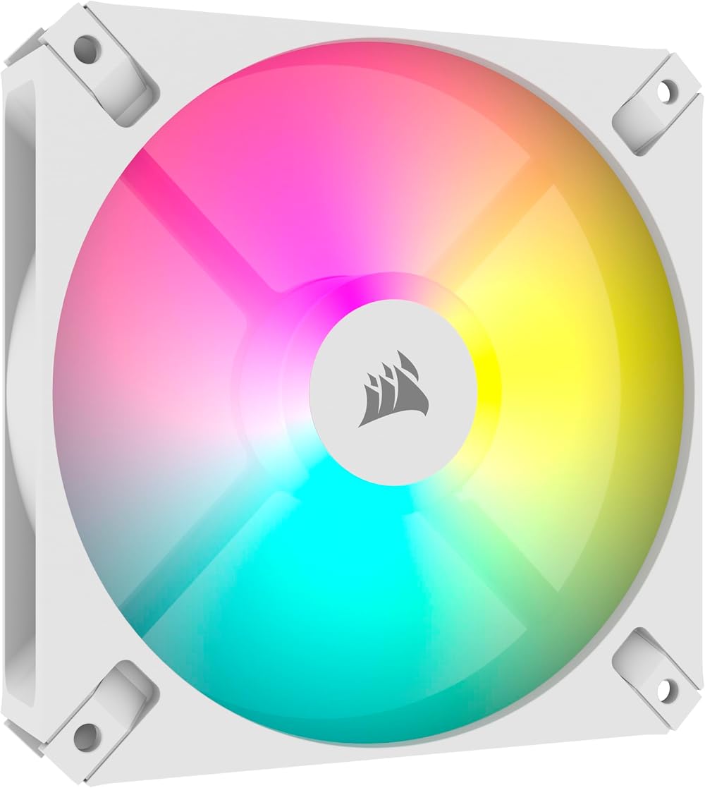 Corsair iCUE AR120 RGB Digital 120mm ARGB Fan White