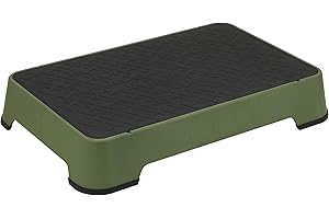 HUNTMARK Dog Training Place Board - Durable Hunting Dog Training Platform - Non-Skid Surface and Nonslip Feet - Stackable, Portable Agility Platform - Modern Puppy Trainer Equipment (Green)
