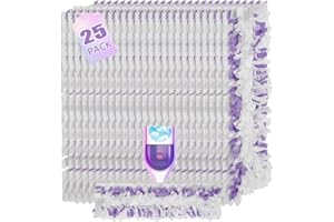 KVLZ Replacement for Swiffer PowerMop Disposable Mop Pads Multi-Sided Cleaning, Compatible with Swiffer PowerMop for All Safe Floors，25 Count