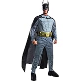 Men's Batman Arkham City Deluxe Muscle Chest Batman, Multicolor, Large