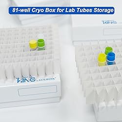 CryoKing 2 Inch Height 81-well Lab Freezer Boxes