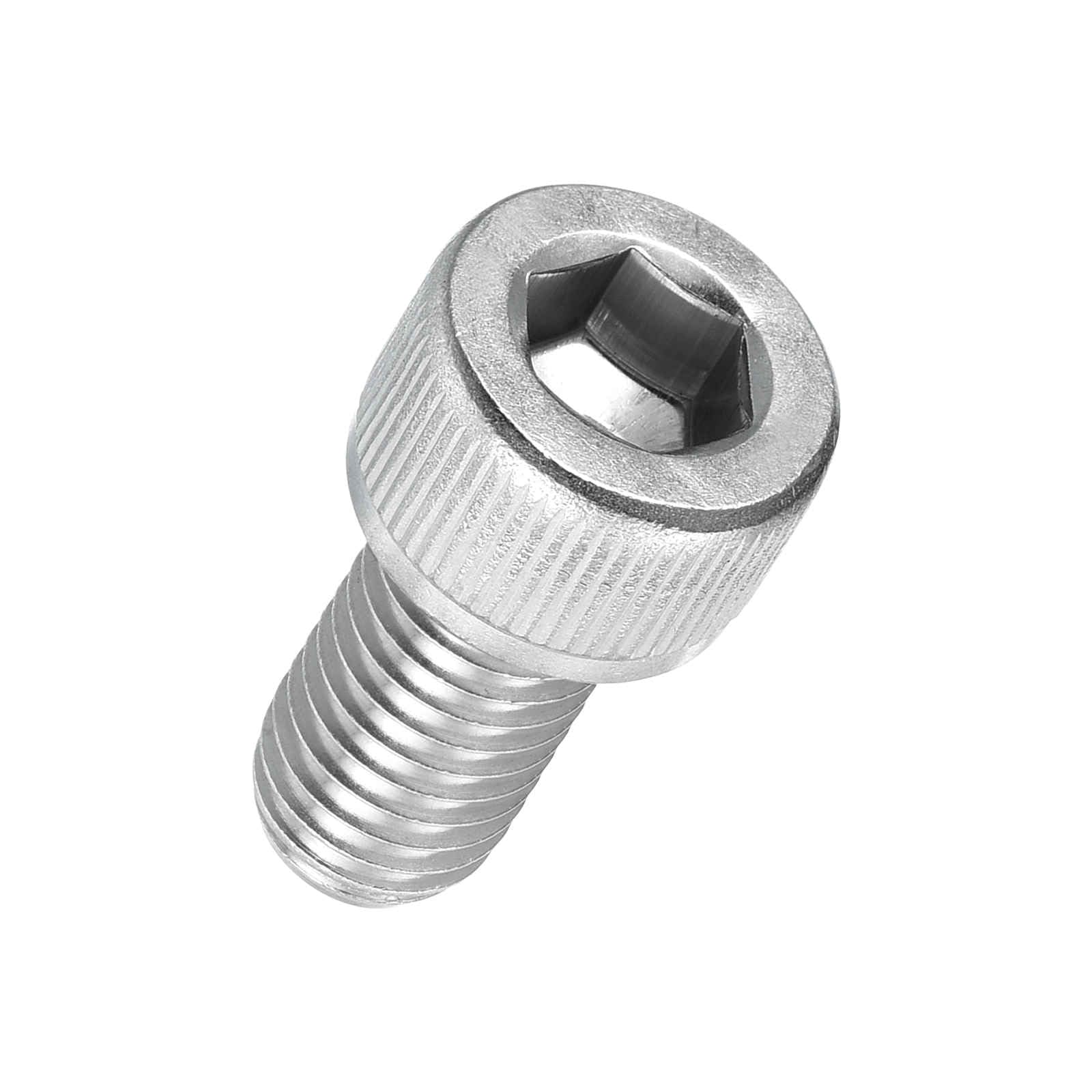 Kozelo 15pcs Socket Head Cap Screws - [M10-1.5 x 20mm] 304 Stainless Steel Allen Socket Drive for Electrical Motor 3D Printing Fan Engine Replacement Use, Silver — image 1