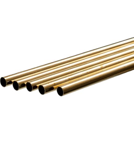 K & S Messingstreifen – 12,7 Cm X 30,5 Cm X 1,62 Mm, Ideal Für Basteln & Modellbau