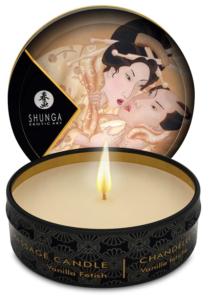 Shunga Desire/Vanilla Mini Massage Candle