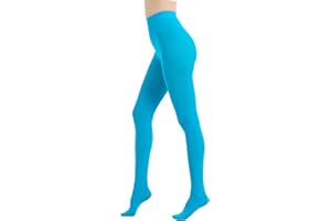 CACCICO 80D Semi Opaque Tights for Women Stretchable High Waist Womens Stockings Soft Pantyhose with 20+ Colors