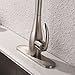 KES 10-Inch Kitchen Sink Faucet Hole Cover Deck Plate Escutcheon, Brushed Steel, PEP3S26-2
