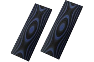 AOHOCA 2 pcs G10 Knife Scales Handle Material,Knifemakers Sword DIY Slabs Grips Micarta Slab Material