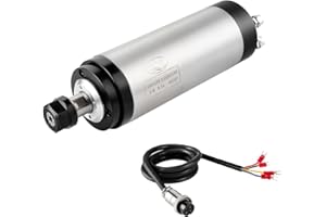 ZHONG HUA JIANG CNC Spindle CNC Motor 110V 2.2KW 2200W Quiet Water Cooled Spindle Motor 80mm 4 Bearings 24000RPM 400HZ for CNC Router Machine