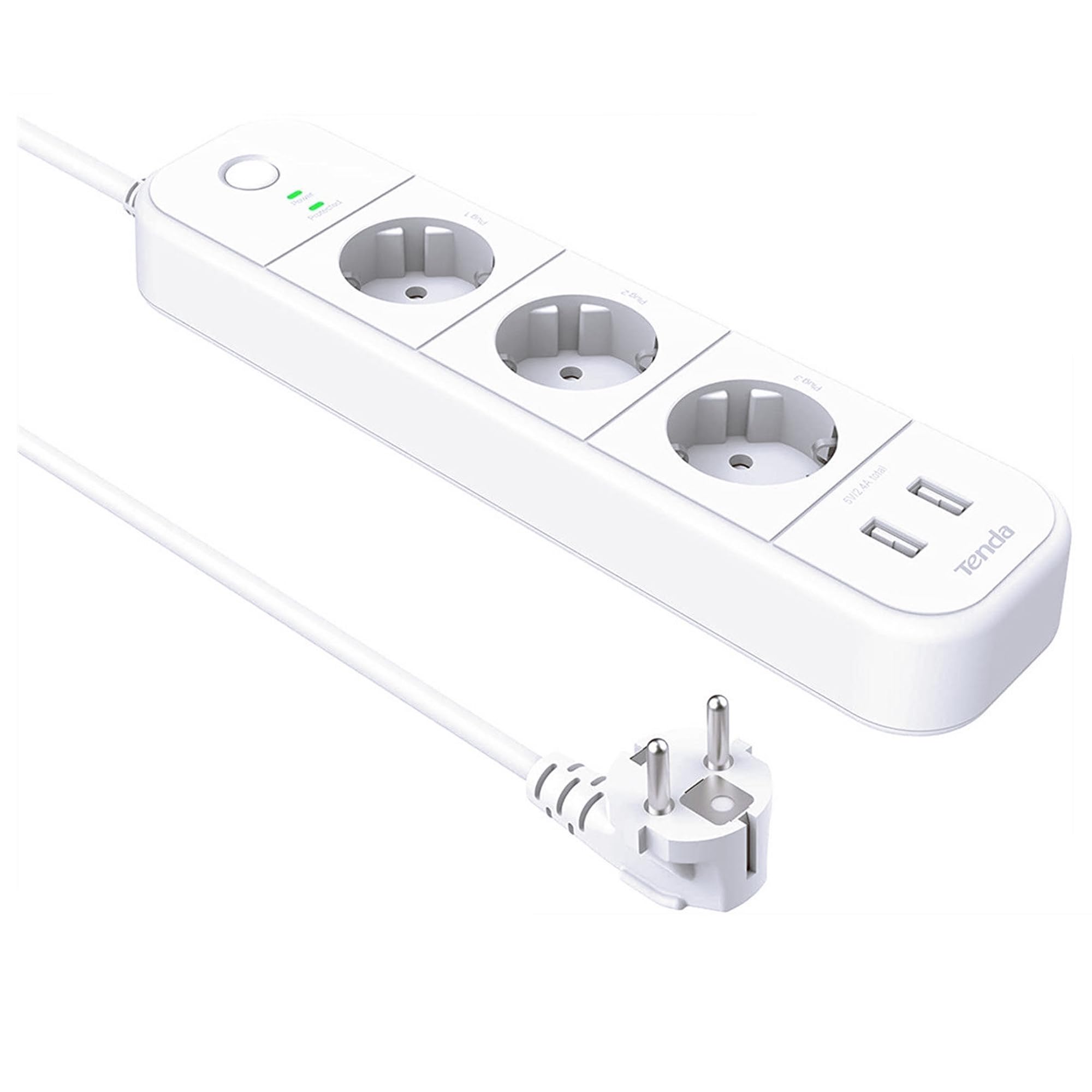 MULTIPRISES WI-FI 3 PRISES + 2 USB SP15