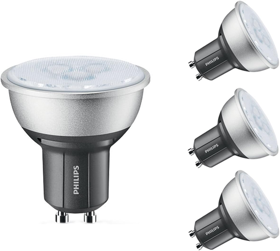 35W 8 x Philips Master 3.5W DIMMABLE GU10 LED Spot Lamps Bulbs Warm