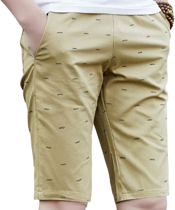 Amazon ガラーボ Galarvo チノパン メンズ ショートパンツ 大きいサイズ ゆったり 代 30代 40代 50代 スキニーパンツ ストレッチ 短パン カジュアル ハーフパンツ スリムフィット 無地 ズボン コットン オシャレ L ベージュ Beige ミディアムパンツ 通販