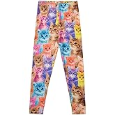 Girl Unicorn Leggings Kid Rainbow Print Legging Tights Trousers Slim Long Pants