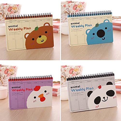 2016 Cute Animal Cartoon Notebook for Kids 76 Sheets,19cm14cm