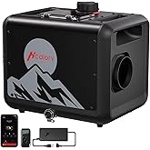 8KW Diesel Heater, All in One 7.5L Toolbox MAX Diesel Air Heater 110/12/24V Parking Heater with App Control, Wireless Tempera