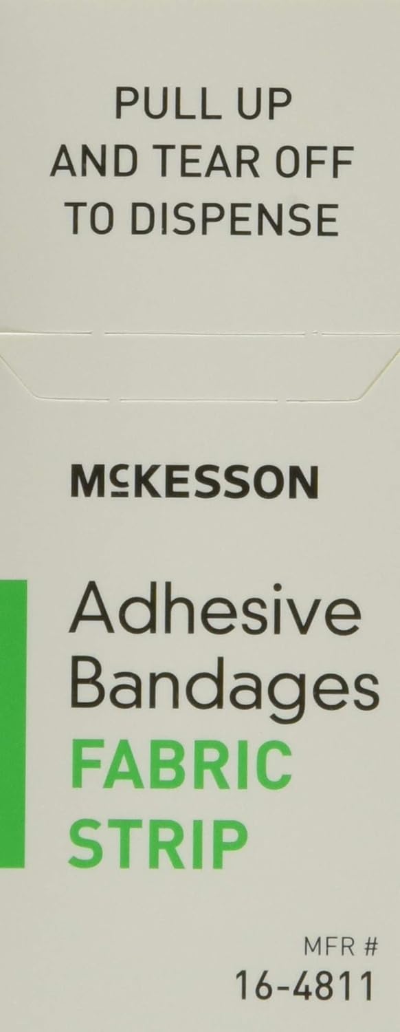 McKesson Performance Bandage Adhesive Fabric Strip, 100 Count (Pack of 2): Health & Personal Care