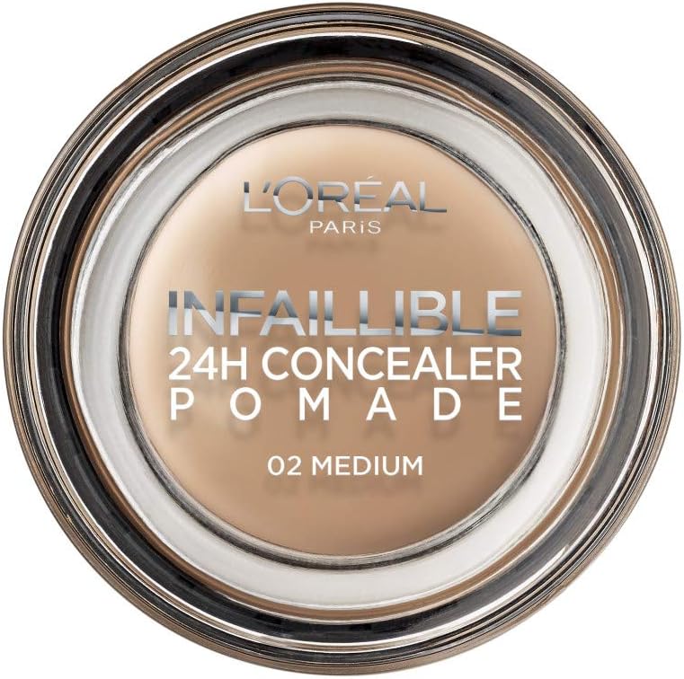 L’Oreal Paris Infallible Concealer Pomade 02 Medium 15g, 15 g (Pack of 1)