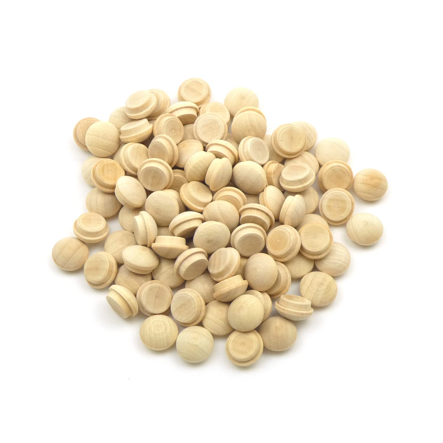 1/2" - 12.7mm Birch Mushroom Plug - Pack of 100
