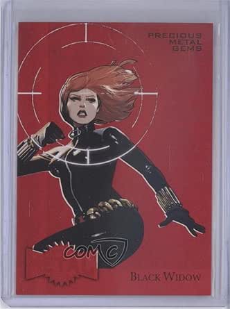 Black Widow #13/100 (Trading Card) 2015 Fleer Marvel Retro - 1995 Fleer