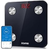 RENPHO Scale for Body Weight, Digital Weighing Elis 1 Scales with Body Fat and Water Weight, Smart Bluetooth Body Fat Measure