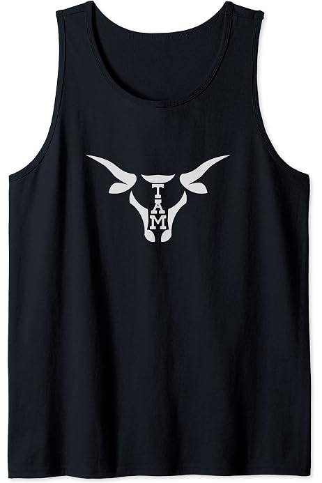 bull skull tank top