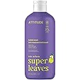 ATTITUDE Bubble Wash for Kids, Made in Canada, EWG Verified Bubble Bath, Hair Shampoo and Body Soap, Dermatologically Tested,