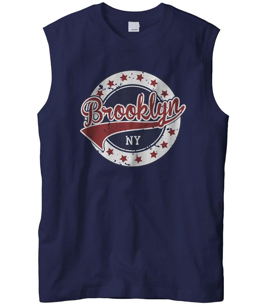 Brooklyn Ny New York Sleeveless T Shirt 3110 Jznovelty
