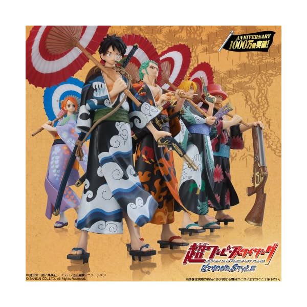 BANDAI Shokugan Super One Piece Styling Kimono Style Spielzeug Figur