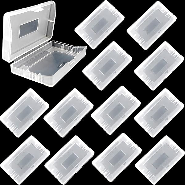Boîte de rangement transparente pour carte de jeu, étui pour cartouche
