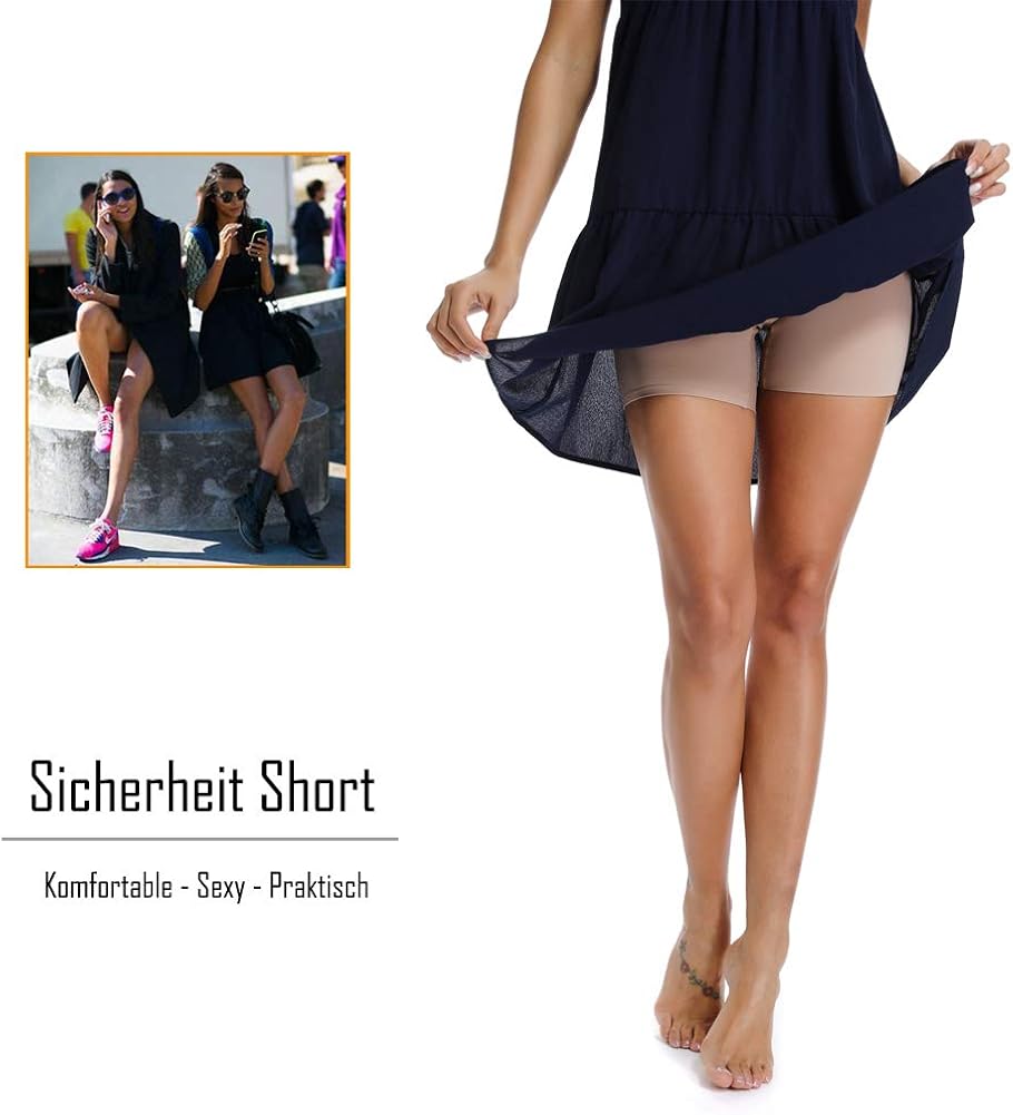 Joyshaper Damen Unterhose Unter Rock Kurz Hose Sicherheit Short